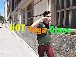 Red-hot Yoga Class